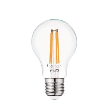 VK Lighting filament lamp - Ø 6 x 10,5 cm - E27 - 7,5W dimbaar - 2700K - transparant
