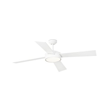 Faro Hydra - plafondventilator met licht en afstandsbediening - Ø 133 cm - 22W LED incl. - wit