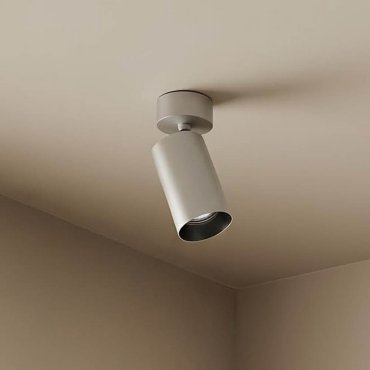 Faro Stan - opbouwspot 1L - Ø 6 x 13,1 cm - aluminum