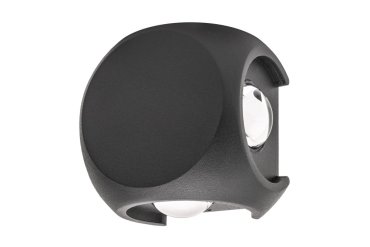 Integral LED Havana - buiten wandlamp - 8,16 x 5,05 x 8,16 cm - 8W LED incl. - IP54 - antraciet