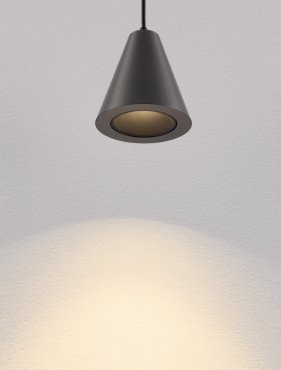 Nova Luce Irmos - hanglamp - Ø 6 x 191 cm - 5W LED incl. - zwart nikkel aluminium