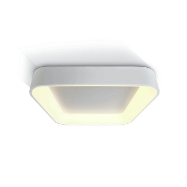 ONE Light LED Decorative Plafo - plafondverlichting - 60 x 60 x 11 cm - 50W LED incl. - wit