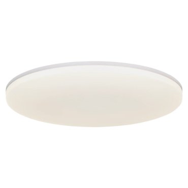 Nordlux Vic - plafondlamp - Ø 22 x 4 cm - 18W LED incl. - IP21 - wit - witte lichtkleur (4000K)