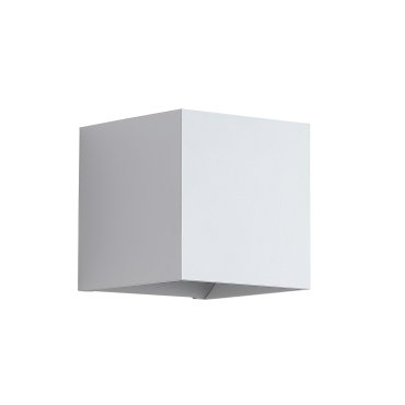 Searchlight Square - wandlamp - 9,7 x 9,7 x 9,7 cm - wit
