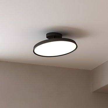 Design for the People Kaito 2 Pro 30 - plafondverlichting - Ø 30 x 11,8 cm - 15W dimbare LED incl. - zwart