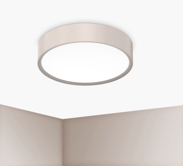 Century Italia Blanca Luxe - plafondlamp - Ø 40 x 7 cm - 24W LED incl. - champagne