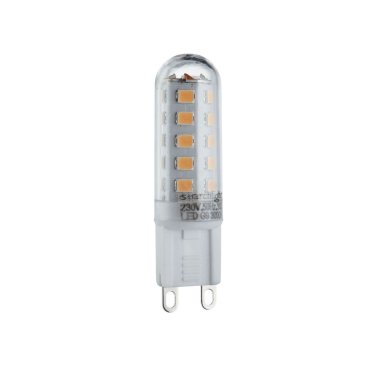Searchlight LED Lamp - Ø 2 x 6 cm - G9 - 3W dimbaar (set van 10) - 4000K - transparant