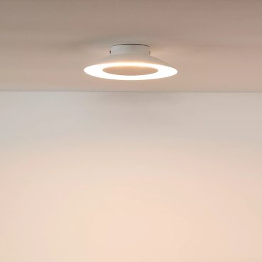 Lucide Foskal - plafondverlichting - Ø 21,5 x 5,2 cm - 6W LED incl. - wit