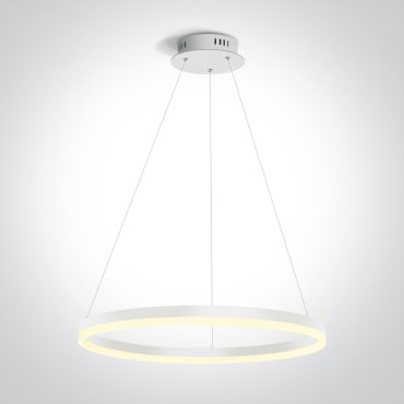 ONE Light LED Pendant Rings - hanglamp - Ø 60 x 150 cm - 40W LED incl. - wit