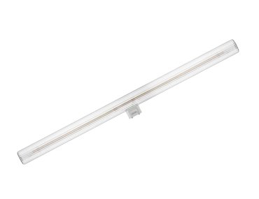 Daylight Italia LED lamp - Linea Righe - Ø 3 x 50 cm - S14d - 7W dimbaar - 2700K - transparant