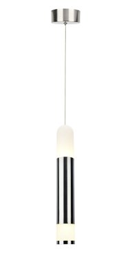 AEG Abby - hanglamp - Ø 10 x 120 cm - 10W LED incl. - nikkel