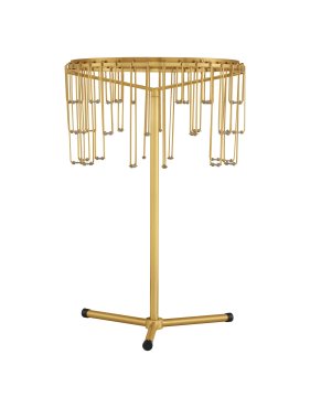 Nova Luce Stellar - tafellamp - Ø 30 x 45 cm - 16W dimbare LED incl. - goud