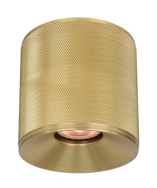 Artdelight Costa - opbouwspot - Ø 10,5 x 10 cm - mat goud