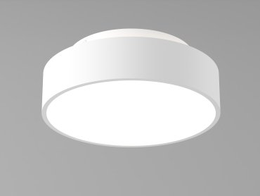 Artdelight Chicago - plafondlamp - Ø 25 x 9 cm - 19,5W dimbare LED incl. - wit