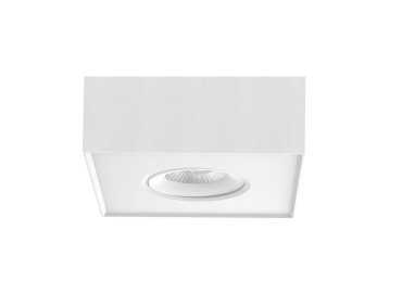 Artdelight Brooklyn1 - opbouwspot - 13,5 x 13,5 x 6 cm - 8W dimbare LED incl. - wit