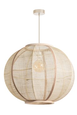ETH Fabric - hanglamp - Ø 68 x 300 cm - zand