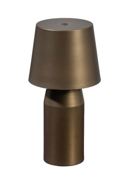 ETH Aron - tafellamp - Ø 14 x 26,9 cm - bruin