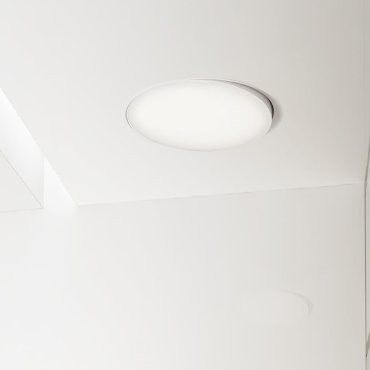 Nova Luce Perfect Profile Trimless - inbouwspot op afstandsbediening (incl.) - Ø 840 mm, 830 mm inbouwmaat - 80W dimbare LED incl. - 2700K-6000K - wit