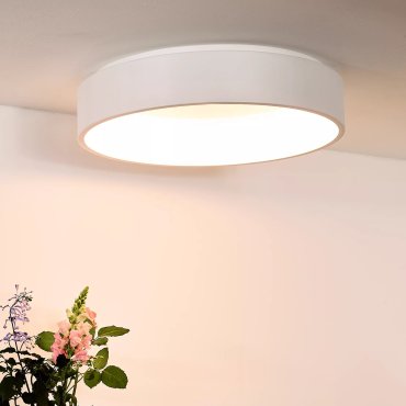 Lucide Talowe - plafondverlichting - Ø 60 x 13 cm - 42W dimbare LED incl. - wit