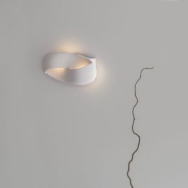 Nova Luce Infinity - wandlamp - 28,2 x 9 x 11 cm - 6W LED incl. - wit