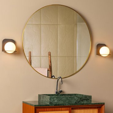 Lucide Davy - wandlamp - 14 x 16 x 16,7 cm - IP44 - zwart