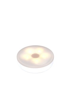Calex Spot On Oplaadbare Pucklight - oplaadbaar via USB-stekker - Ø 6,5 x 1,8 cm - wit