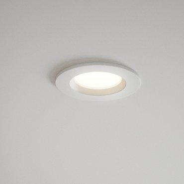Nordlux Tiaki - inbouwspot - Ø 85 mm, Ø 72 mm inbouwmaat - 2 stappen dimmer - 5,7-8,6W LED incl. - IP65 - wit