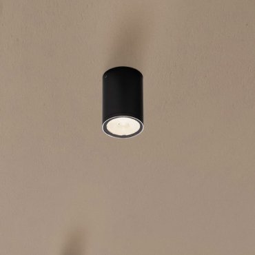 Nova Luce Lumina - buiten plafondverlichting - Ø 6,5 x 9 cm - 6W LED incl. - IP65 - donker antraciet