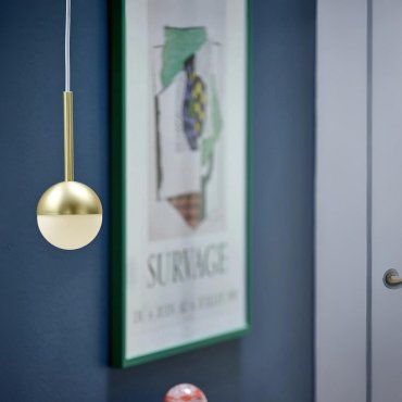 Nordlux Contina - hanglamp  - 10 x 223 cm - messing