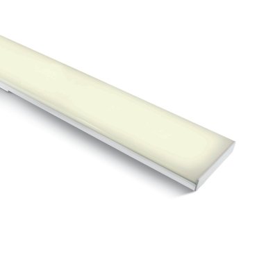 ONE Light LED Linear Floating Light - plafondverlichting - 120 x 12 x 2 cm - 48W LED incl. - wit - warm witte lichtkleur