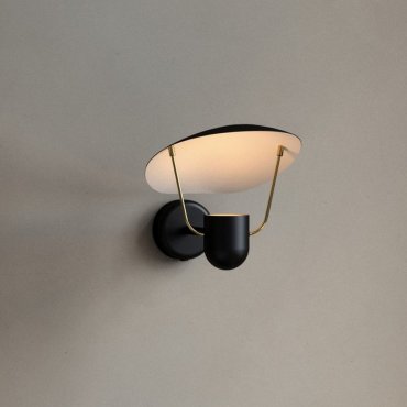 Design For The People Fabiola - wandlamp - 24 x 22,4 cm - zwart
