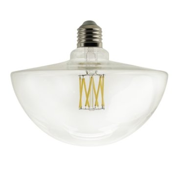 Daylight Italia Perfetta LED Lamp - Ø 15,9 x 12,9 cm - E27 - 6W dimbaar - 2700K - transparant