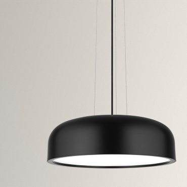 SHOWROOMMODEL - Nova Luce Perleto - hanglamp - Ø 48 x 133 cm - zwart