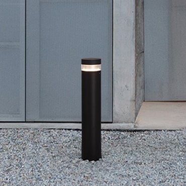Nova Luce Tala - tuinpaal - Ø 13,4 x 70 cm - 12W LED incl. - IP54 - donker antraciet