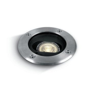 SHOWROOMMODEL - ONE Light GU10 Inground Adjustable Range - grondspot voor buiten - Ø 120 mm, Ø 115 mm inbouwmaat - IP67 - roestvrij staal