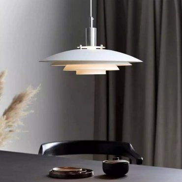 Nordlux Bretagne - hanglamp - Ø 38 x 217 cm - wit
