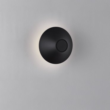 Nova Luce Alux - buiten wandverlichting - Ø 16 x 11,5 cm - 11W LED incl. - IP54 - zandzwart