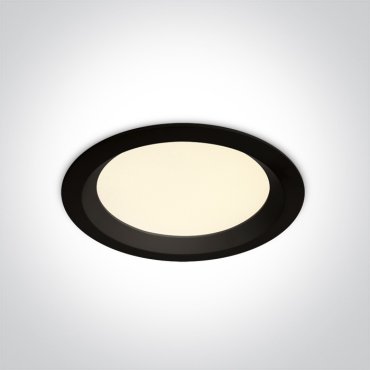 ONE Light UGR19 CCT V Range - inbouwspot - Ø 190 mm, Ø 170 mm inbouwmaat - 20W LED incl. - IP44 - zwart