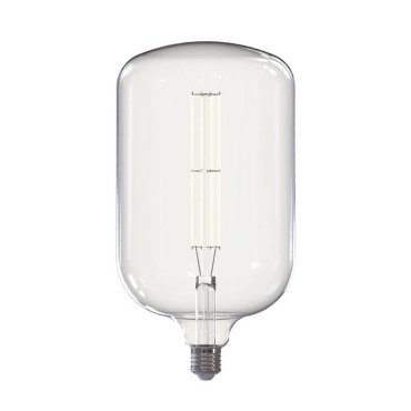 Daylight Italia Caramella Candy 2 LED Lamp - Ø 15 x 28,4 cm - E27 - 13W dimbaar - 2700K - transparant