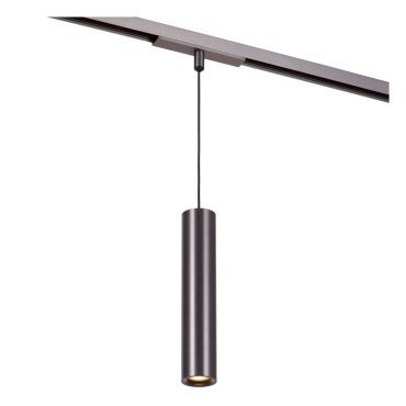 Lucide Linial Luxus - magnetisch railsysteem - hanglamp - Ø 4 x 170 cm - 8W LED incl. - dimfunctie en instelbare lichtkleur via app - zwart mat chroom