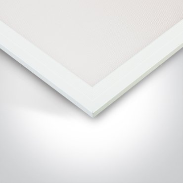 ONE Light 40W Backlit Panel - inbouw LED-paneel met achtergrondverlichting voor verlaagde T-rail plafonds - 59,5 x 59,5 x 3 cm - 38W LED incl. - IP65 - wit