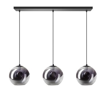 ETH Orb - hanglamp - 65 x 25 x  200 cm - zwart