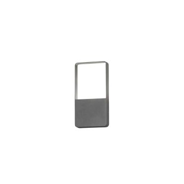 Konstsmide Matera - buiten wandlamp - 12,5 x 5,5 x 24,5 cm - 6W LED incl. - IP54 - antraciet