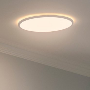Nordlux Oja - plafondverlichting - Ø 42,4 x 2,3 cm - 3 stappen Moodmaker SceneSelect functie (3000K-4000K) - 19W LED incl. - wit