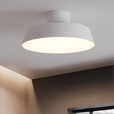 Design for the People Kaito 2 Dim - plafondverlichting - Ø 30 x 12,8 cm - 10,5W dimbare LED incl. - wit