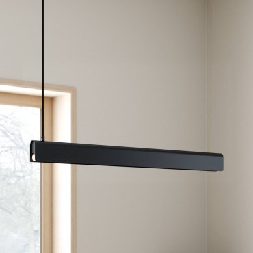 Design for the People Beau 100 - hanglamp - 100 x 308,5 cm - 15W LED incl. - zwart