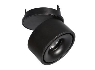 Nova Luce Universal - spot - Ø 10 x 9 cm - 13W LED incl. - zwart