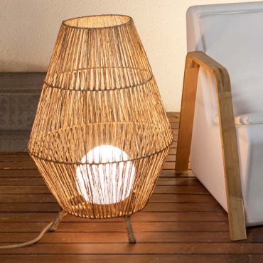 New Garden Sisine - buiten vloerlamp - Ø 48 x 72 cm - 5W dimbare LED incl. - IP65 - bruin