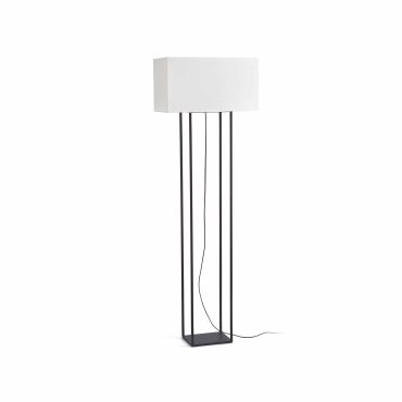 SHOWROOMMODEL - Faro Vesper - staanlamp - 135 cm - bruin en beige