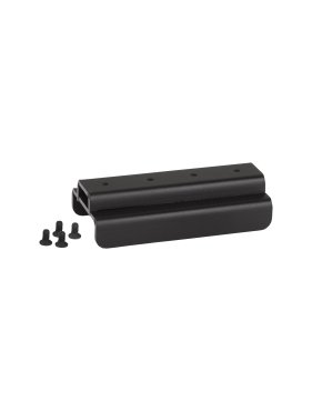 Nova Luce Connector voor magnetisch inbouw profiel - 11 x 2,5 x 1,7 cm - zwart